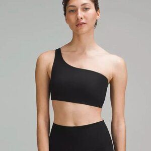 lululemon | Ribbed Nulu Asymmetrical Yoga Bra Light Support, A/B Cup